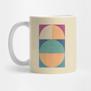 Geometric Color Slice Mug